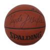 Clyde Drexler Autographed/Signed Portland Trailblazers Basketball I/O JSA 30941