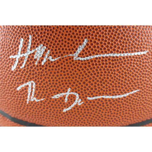Hakeem Olajuwon Clyde Drexler Signed Houston Rockets Basketball Beckett 49267