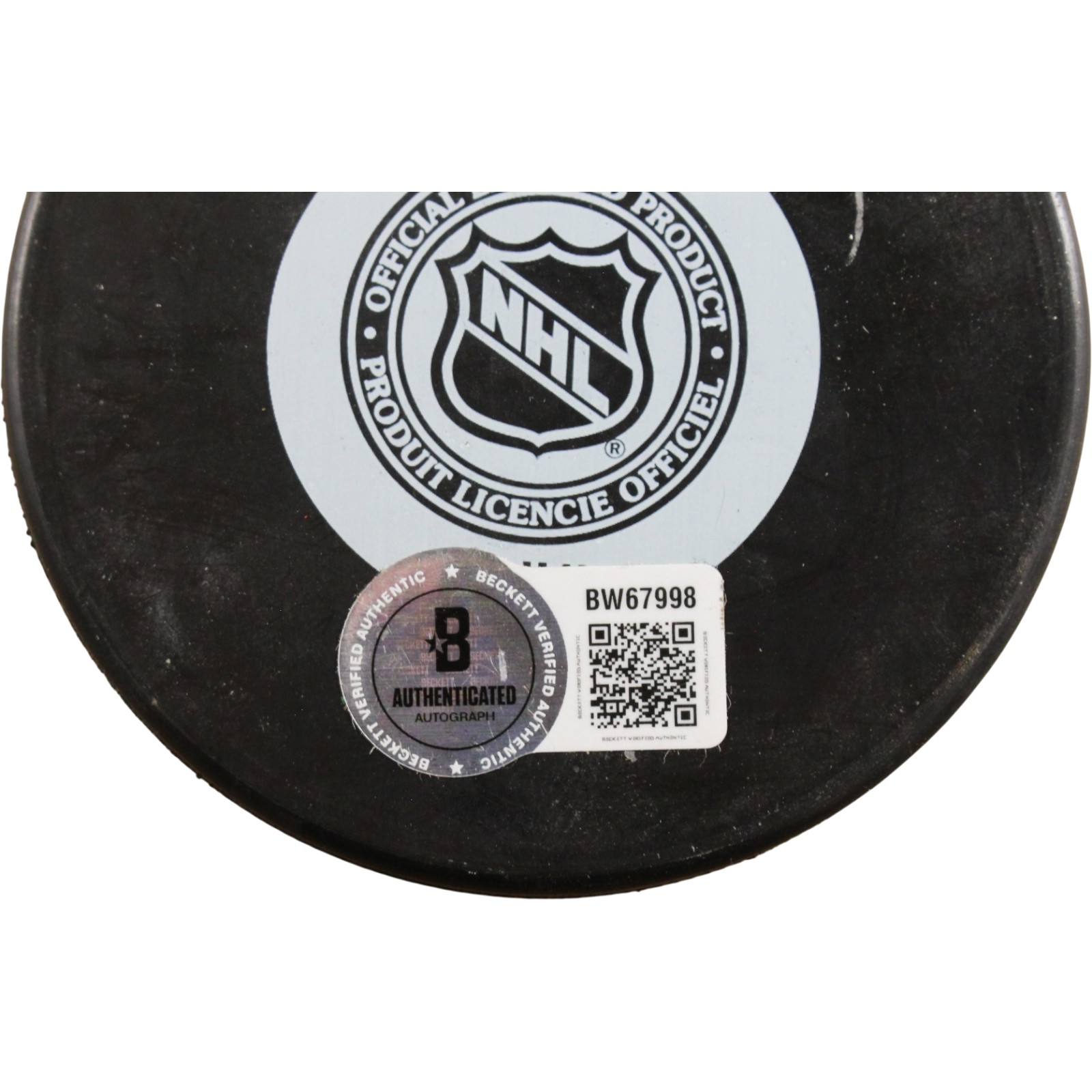 Chris Drury Autographed/Signed Colorado Avalanche Logo Puck Beckett 56515 4 Chris Drury Autographed/Signed Colorado Avalanche Logo Puck Beckett 56515
