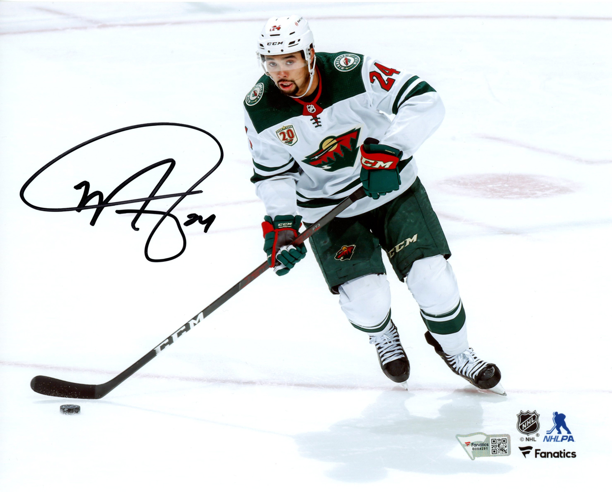 Matt Dumba Autographed Minnesota Wild 8x10 Photograph Fanatics