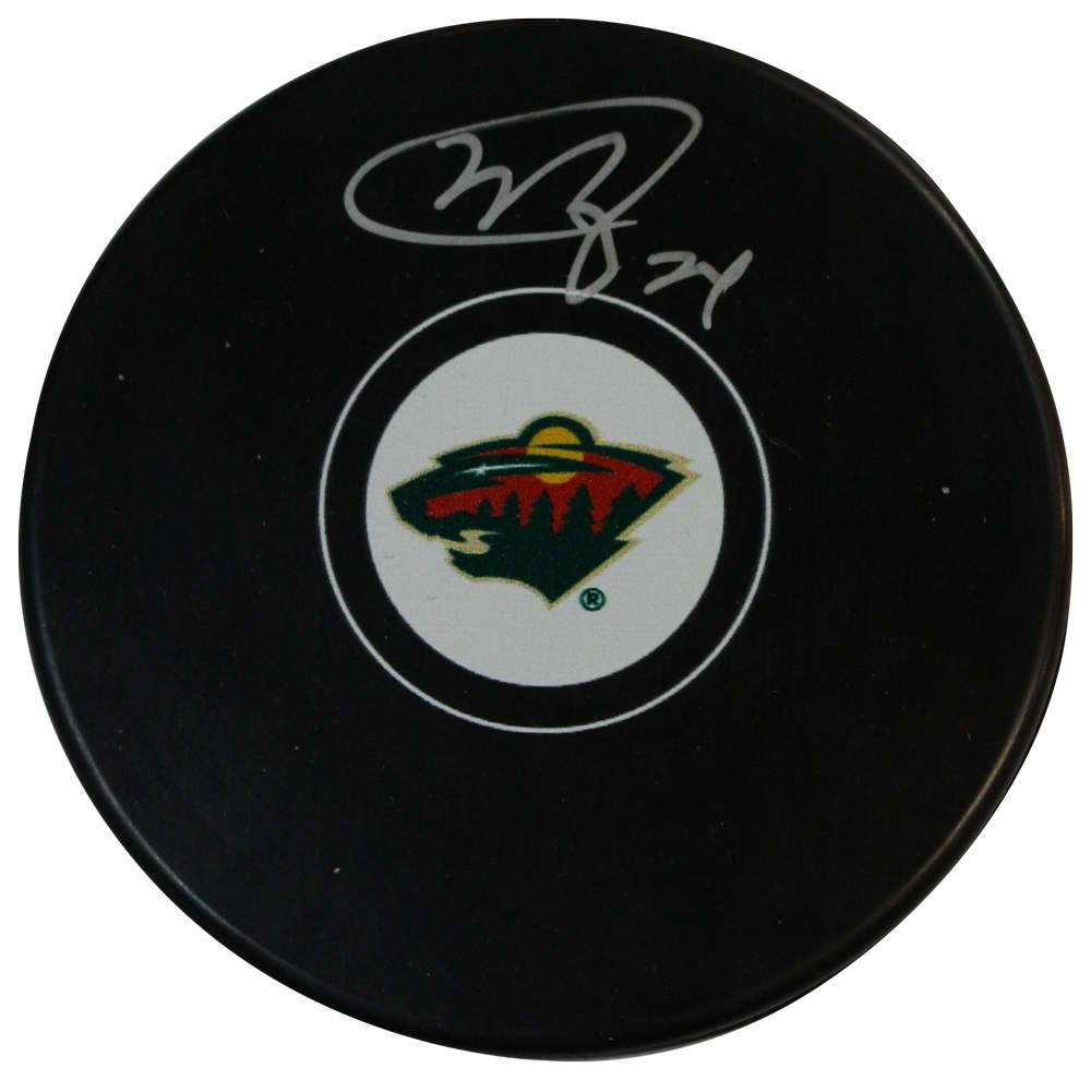 Matt Dumba Autographed/Signed Minnesota Wild Hockey Puck Fanatics
