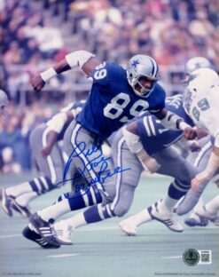 Billy DuPree Autographed Dallas Cowboys 8x10 Photo Beckett 56752
