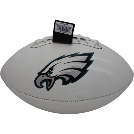 Philadelphia Eagles Unautographed White Logo Football 45879