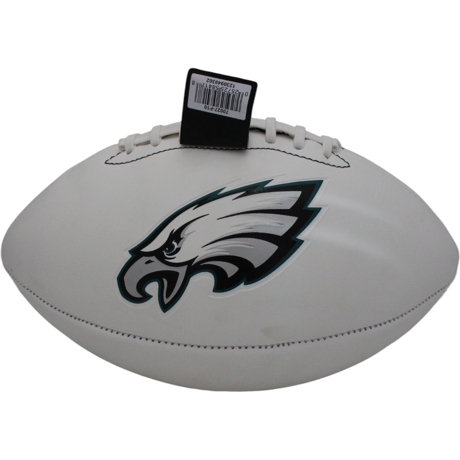 Philadelphia Eagles Unautographed White Logo Football 45879