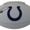 Eric Ebron Autographed/Signed Indianapolis Colts White Logo Football Prova 24015
