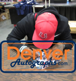 Eric Ebron Autographed/Signed Indianapolis Colts 8x10 Photo JSA PF 24016