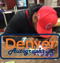Eric Ebron Autographed/Signed Indianapolis Colts 8x10 Photo JSA PF 24017