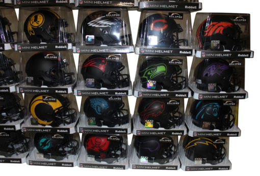 Complete 31 Team Eclipse Speed Mini Helmet Set New In Box