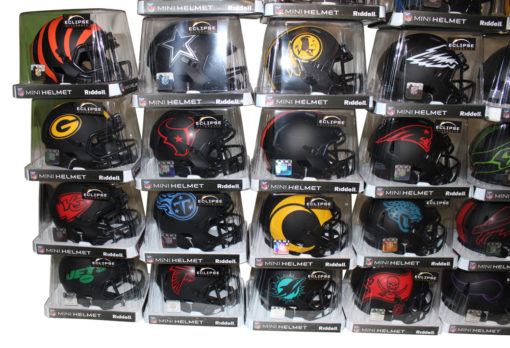 Complete 31 Team Eclipse Speed Mini Helmet Set New In Box