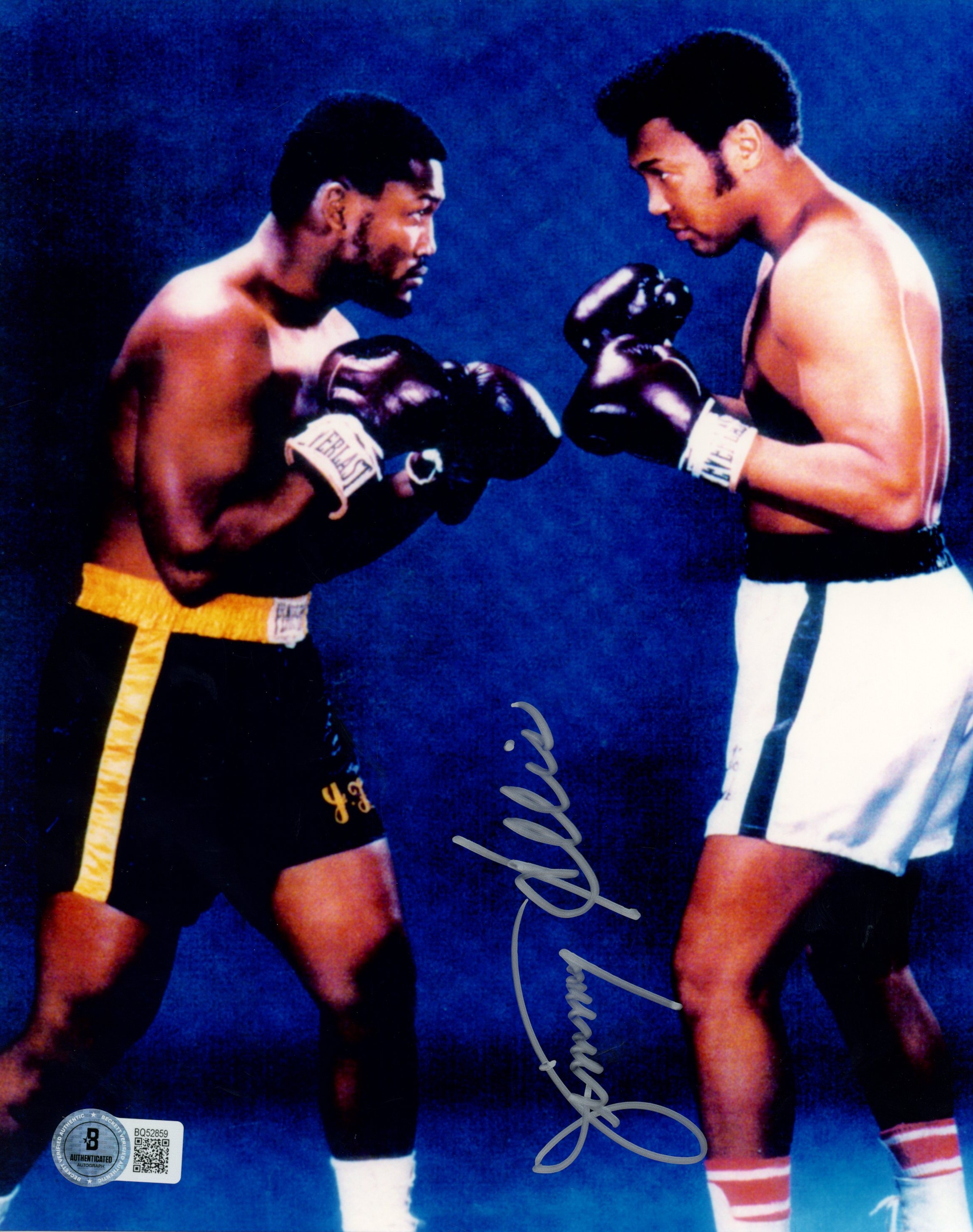 Jimmy Ellis Autographed/Signed Boxing 8x10 Photo Beckett 57421