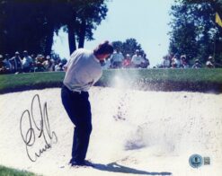 Ernie Els Autographed/Signed PGA 8x10 Photo Beckett 57326