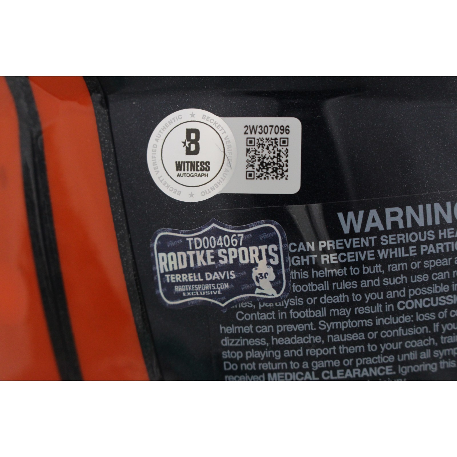 John Elway Terrell Davis Von Miller Signed Denver Broncos Helmet MVP BAS 54273 7 John Elway Terrell Davis Von Miller Signed Denver Broncos Helmet MVP BAS 54273