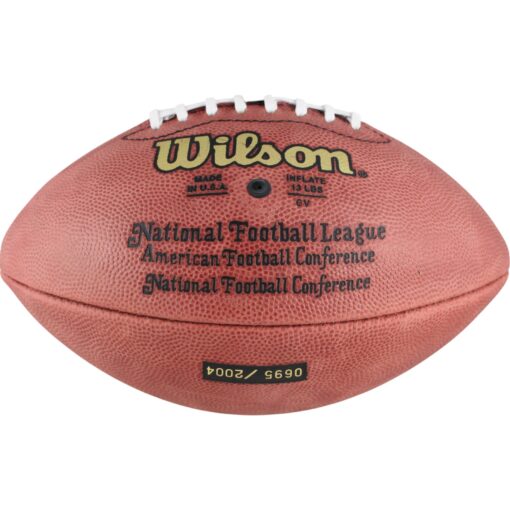 John Elway Denver Broncos Hall of Fame Unautographed Wilson Football 50118