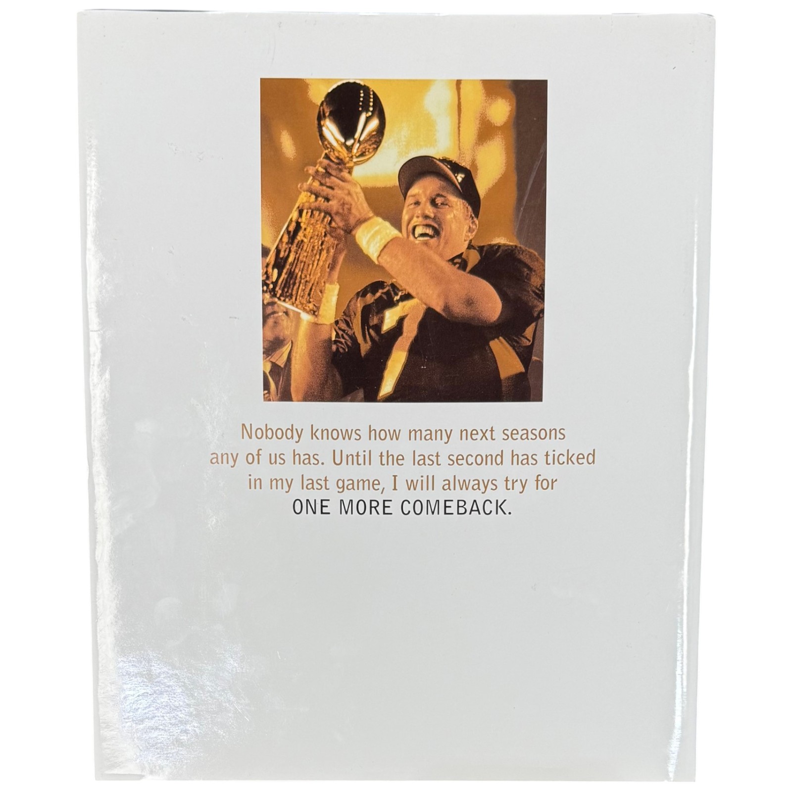 John Elway Autographed Denver Broncos Book: Elway Photo Book Beckett 55773