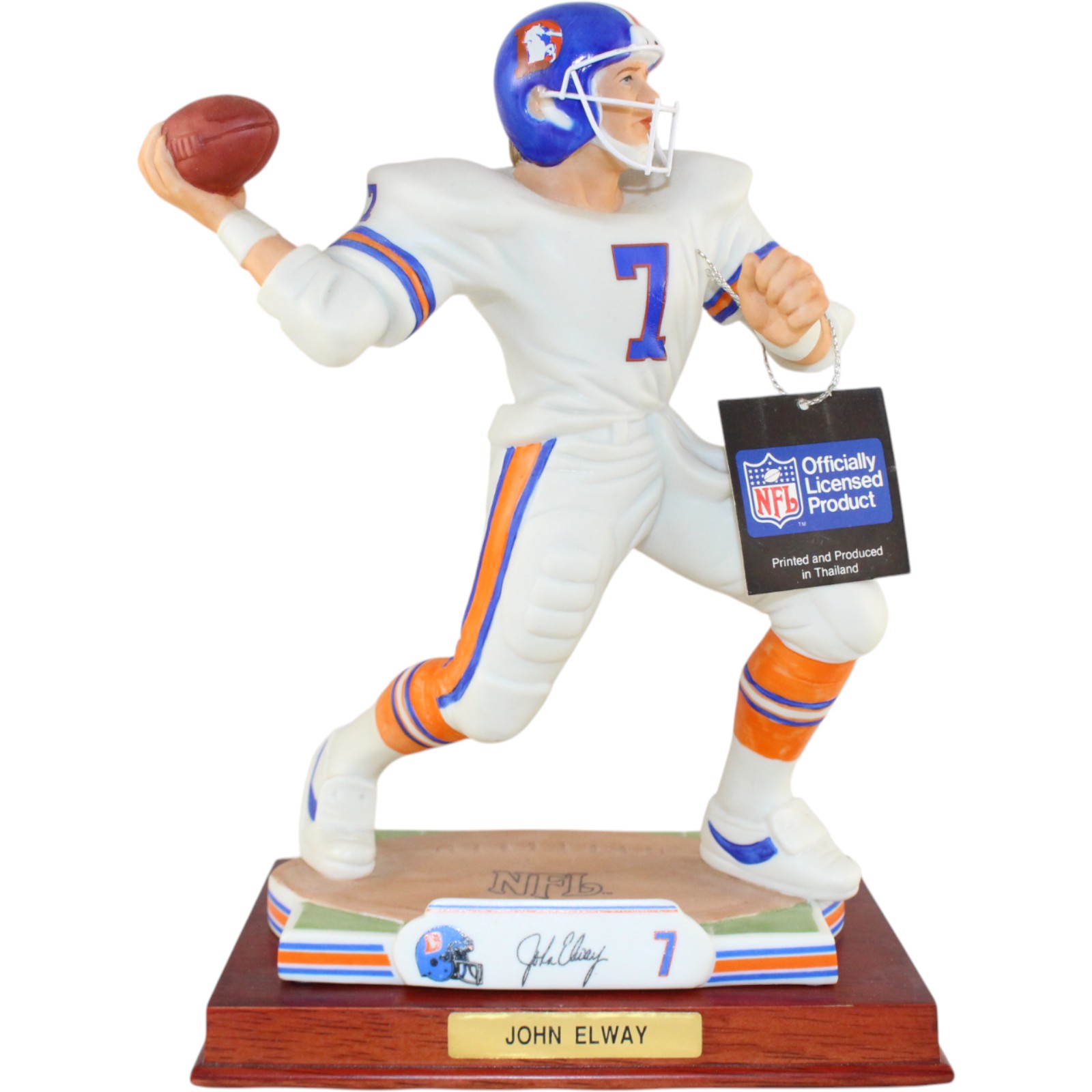 John Elway Denver Broncos 1990 The Sports Impressions Porcelain Figurine 51557