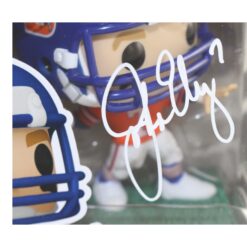 John Elway Autographed Denver Broncos Funko Pop! #332 Beckett Witness 55208