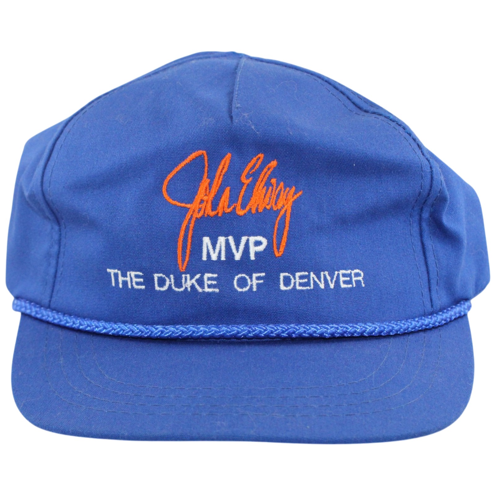 John Elway Denver Broncos Duke of Denver "Royal Crown" Snapback Hat 55686