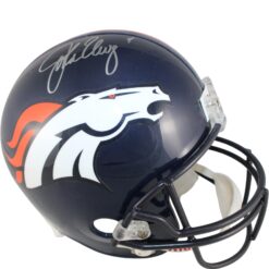 John Elway Autographed/Signed Denver Broncos F/S VSR4 Helmet Beckett 53746