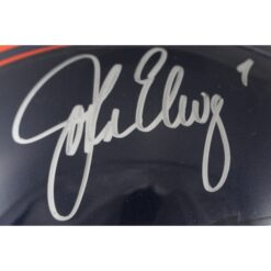 John Elway Autographed/Signed Denver Broncos F/S VSR4 Helmet Beckett 53746