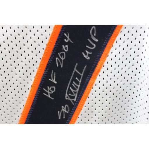 John Elway Autographed/Signed Nike Denver Broncos SB 33 Jersey 2 Insc Beckett Witness 49649