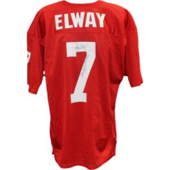John Elway Signed Stanford Cardinal Wilson sz 48 Jersey 85 #1 Pick Beckett 54980