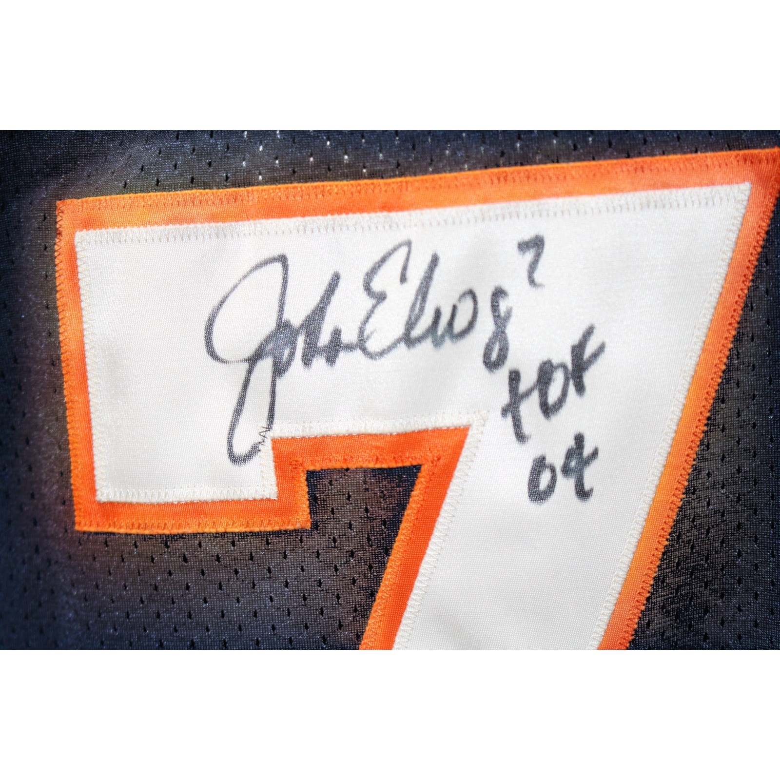 John Elway Autographed Denver Broncos Nike Sz 48 Jersey HOF Beckett W 55188