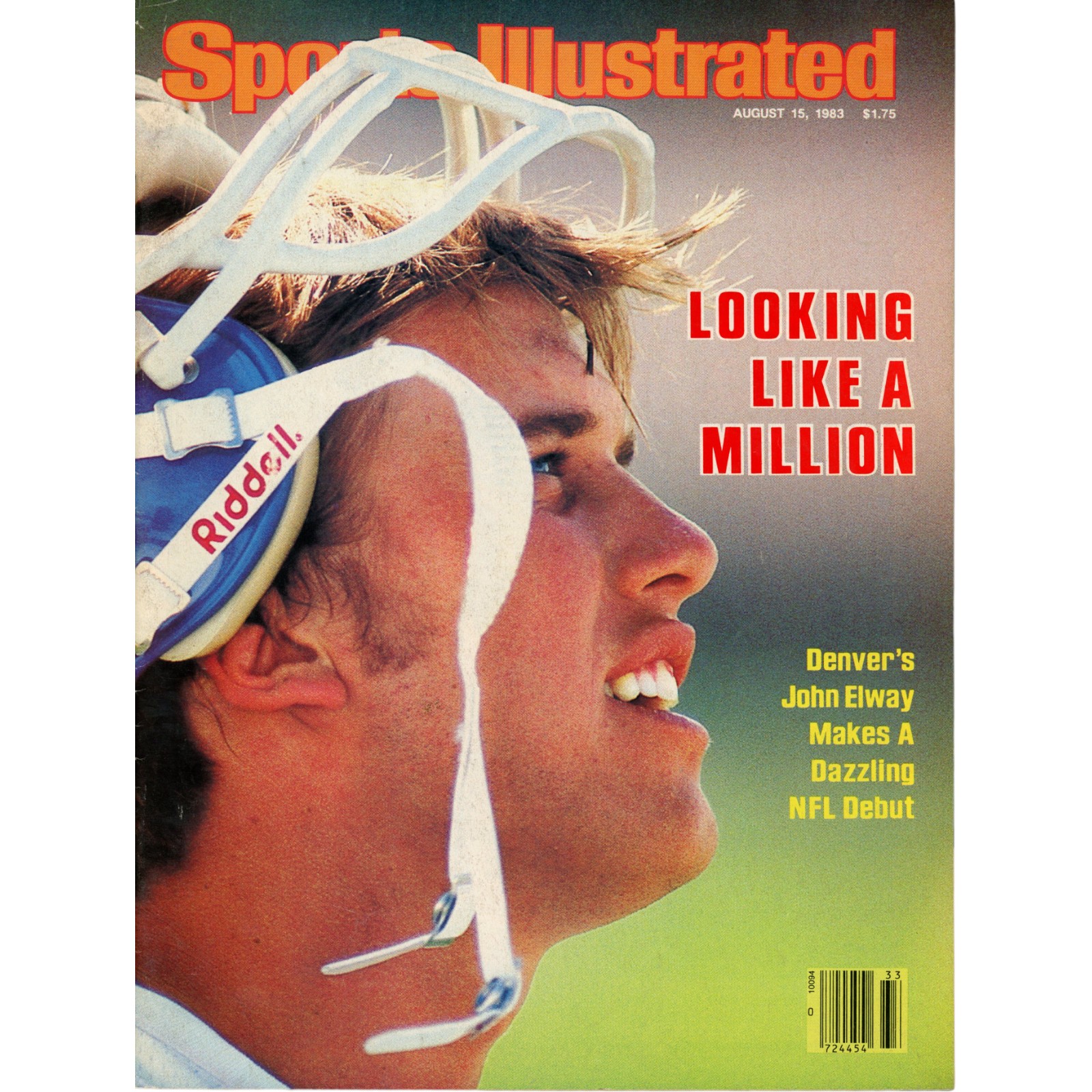 John Elway Denver Broncos Sports Illustrated Magazine 08/15/83 No Label 51552