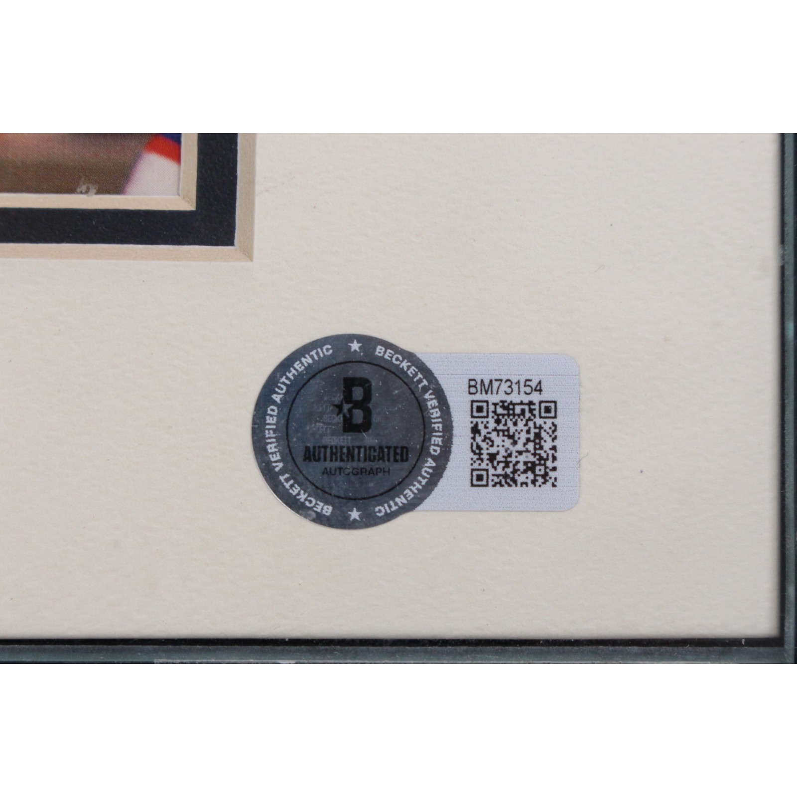 John Elway Autographed Denver Broncos Matted Photo and Card Beckett 51530 3 John Elway Autographed Denver Broncos Matted Photo and Card Beckett 51530