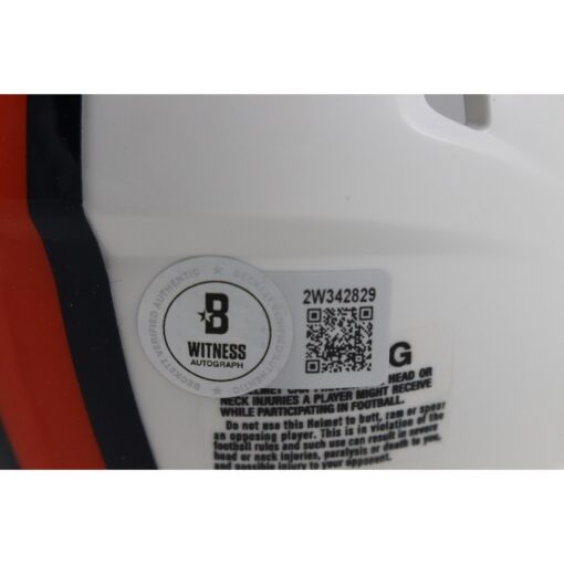 John Elway Autographed/Signed Denver Broncos 23 Alt Mini Helmet Beckett 50190