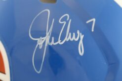 John Elway Bo Nix Autographed Denver Broncos Pro TB Helmet Beckett Witness 55246