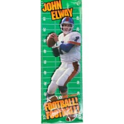 John Elway Denver Broncos 26x75 Little Caesar's Vintage Poster 57568