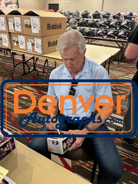 John Elway Autographed Denver Broncos Funko Pop! #332 Beckett Witness 55208 7 John Elway Autographed Denver Broncos Funko Pop! #332 Beckett Witness 55208