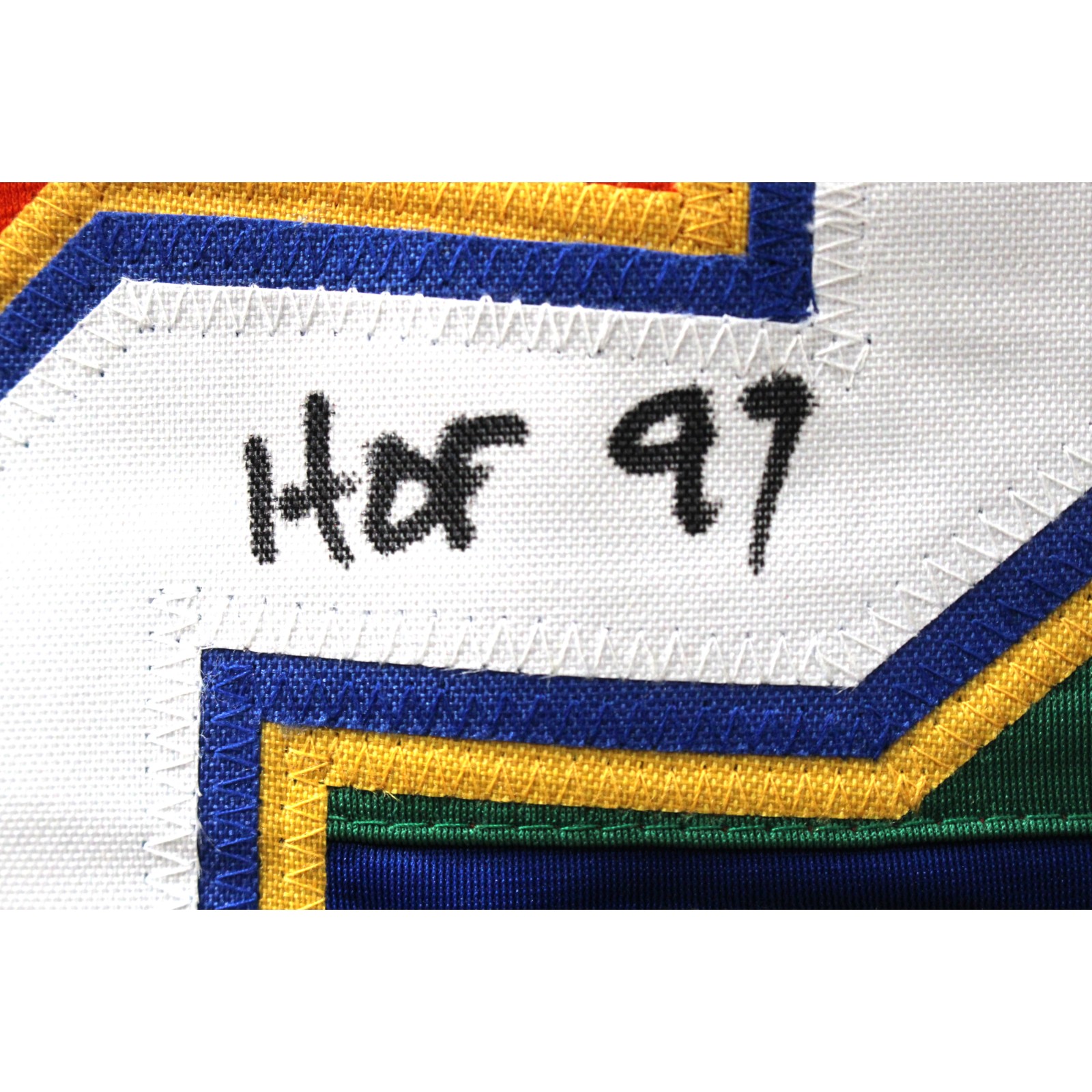 Alex English Autographed Pro Style Blue XL Jersey HOF Beckett Witness 51626 3 Alex English Autographed Pro Style Blue XL Jersey HOF Beckett Witness 51626