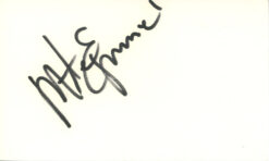 Mike Eruzione Autographed/Signed USA Hockey Index Card Beckett 45385