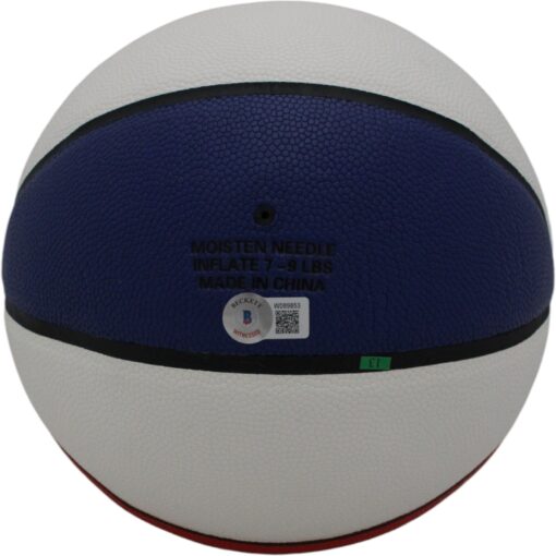 Julius Erving Autographed Philadelphia 76ers ABA Basketball Beckett 47905