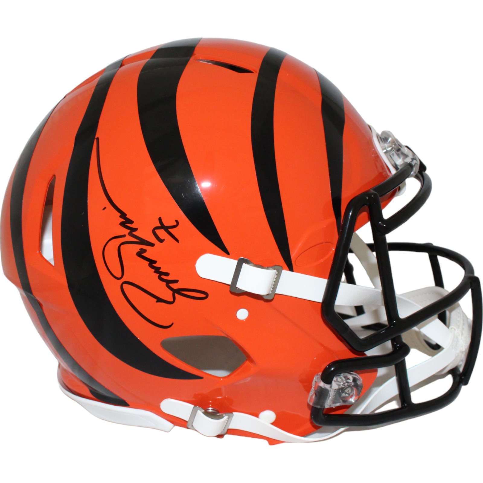 Boomer Esiason Signed Cincinnati Bengals Authentic Helmet BAS