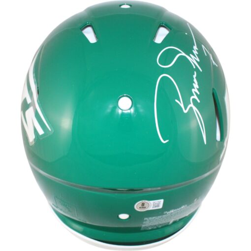 Boomer Esiason Autographed New York Jets Authentic TB Helmet Beckett 50899