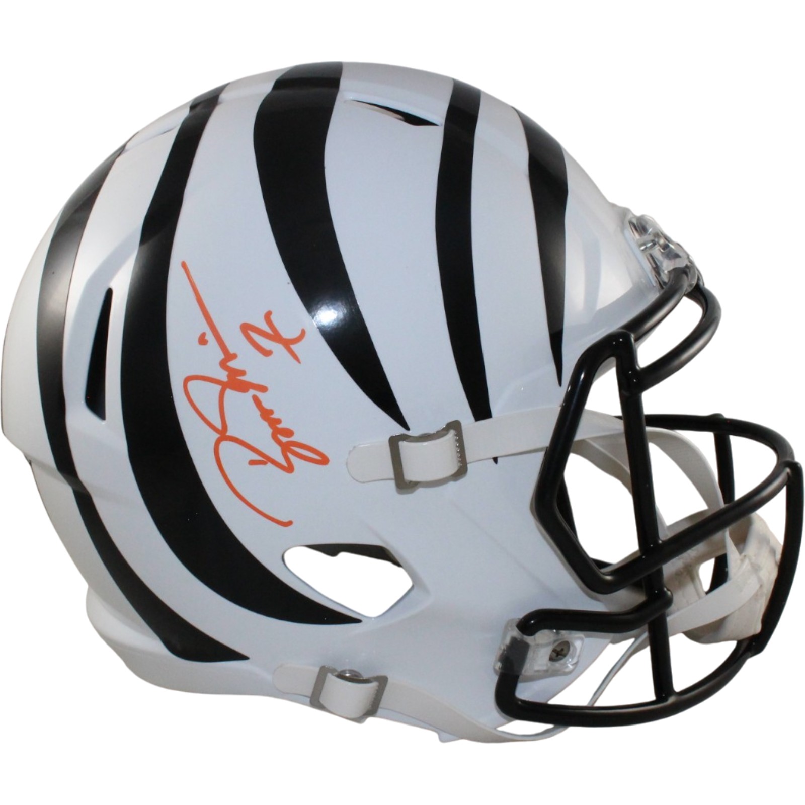 Boomer Esiason Autographed Cincinnati Bengals F/S 22 Alt Helmet Beckett 56198 1 Boomer Esiason Autographed Cincinnati Bengals F/S 22 Alt Helmet Beckett 56198