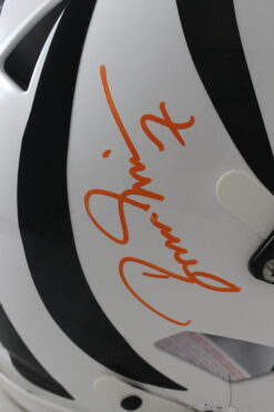 Boomer Esiason Autographed Cincinnati Bengals Alt SpeedFlex Helmet Beckett 56193