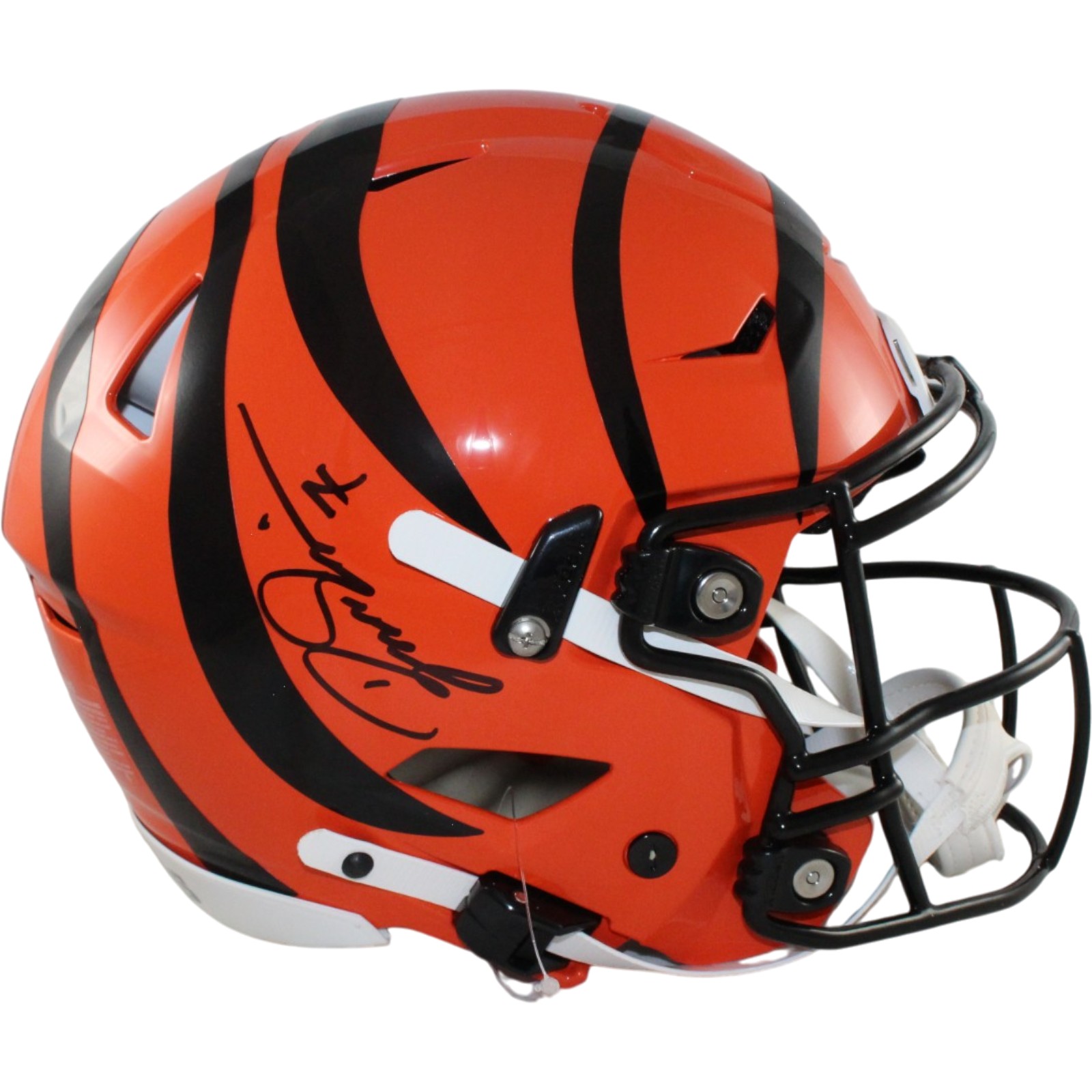 Boomer Esiason Autographed Cincinnati Bengals SpeedFlex Helmet Beckett 56190 1 Boomer Esiason Autographed Cincinnati Bengals SpeedFlex Helmet Beckett 56190