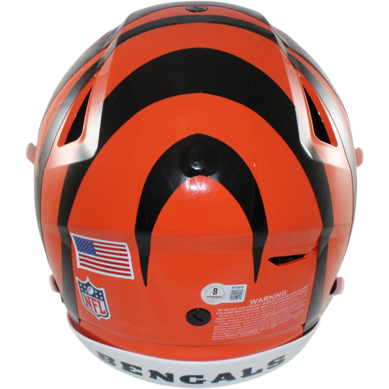 Boomer Esiason Autographed Cincinnati Bengals SpeedFlex Helmet Beckett 56190 3 Boomer Esiason Autographed Cincinnati Bengals SpeedFlex Helmet Beckett 56190