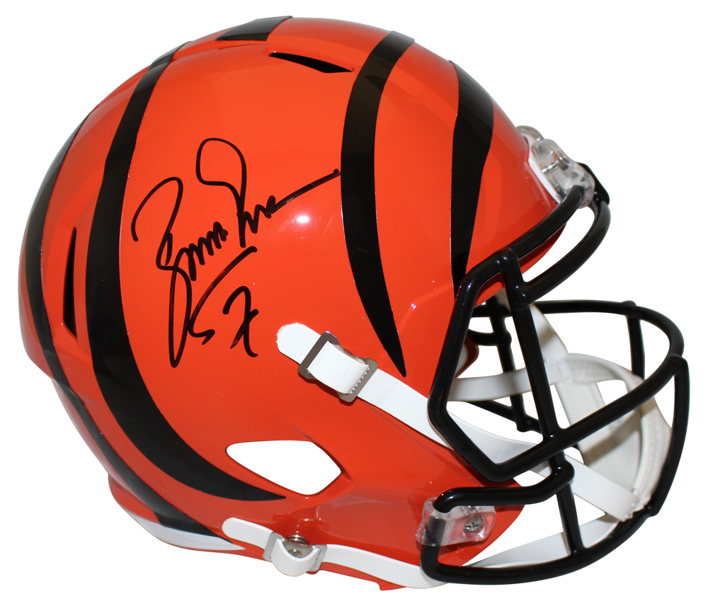 Boomer Esiason Autographed Cincinnati Bengals F/S Speed Helmet Beckett