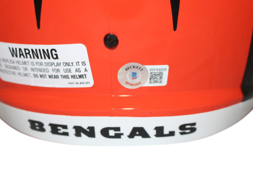 Boomer Esiason Signed Cincinnati Bengals F/S Speed Helmet NFL MVP BAS