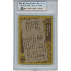 Boomer Esiason Autographed/Signed 1986 Topps #255 Trading Card Beckett 53188