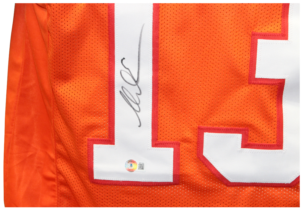Mike Evans Autographed/Signed Pro Style Orange T/B Jersey Beckett 41035