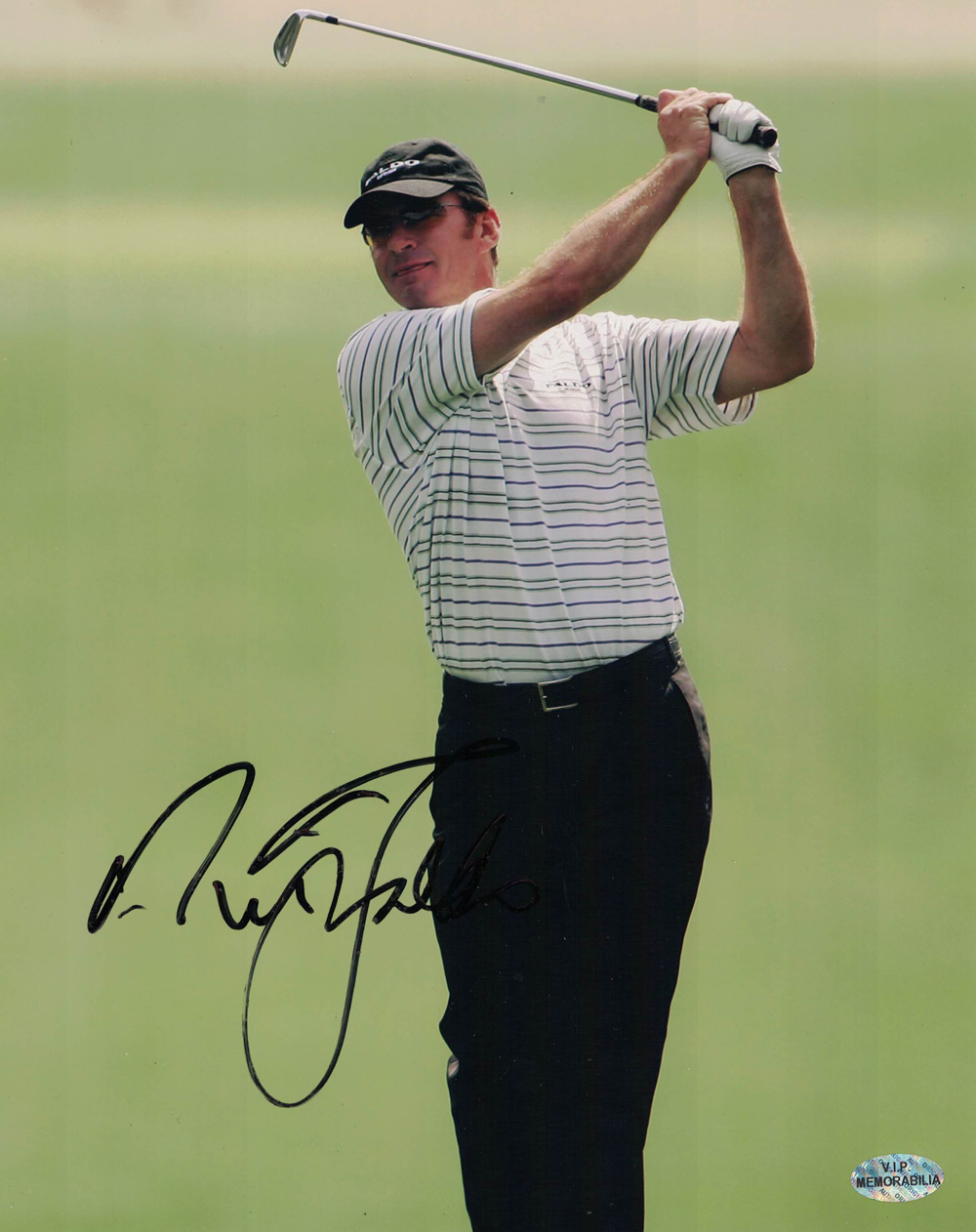 Nick Faldo Autographed/Signed PGA Tour Golf 8x10 Photo 30288