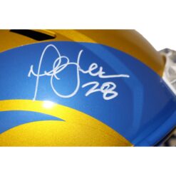 Marshall Faulk Signed Los Angeles F/S Flash Helmet Beckett 43301