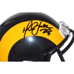 Marshall Faulk Signed Los Angeles TB Mini Helmet Beckett 43302