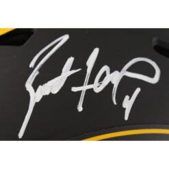 Brett Favre Autographed Green Bay Packers Authentic Eclipse Helmet Beckett 49186