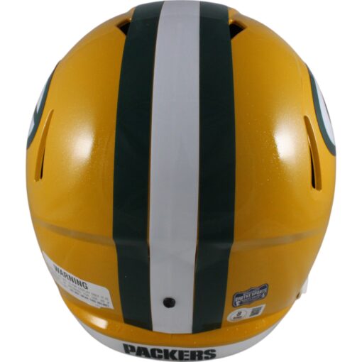 Brett Favre Autographed Green Bay Packers F/S Helmet Beckett Witness 49291